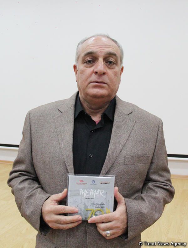 В Баку торжественно отметили юбилей заслуженного архитектора Азербайджана Эльбая Гасымзаде (ФОТО)