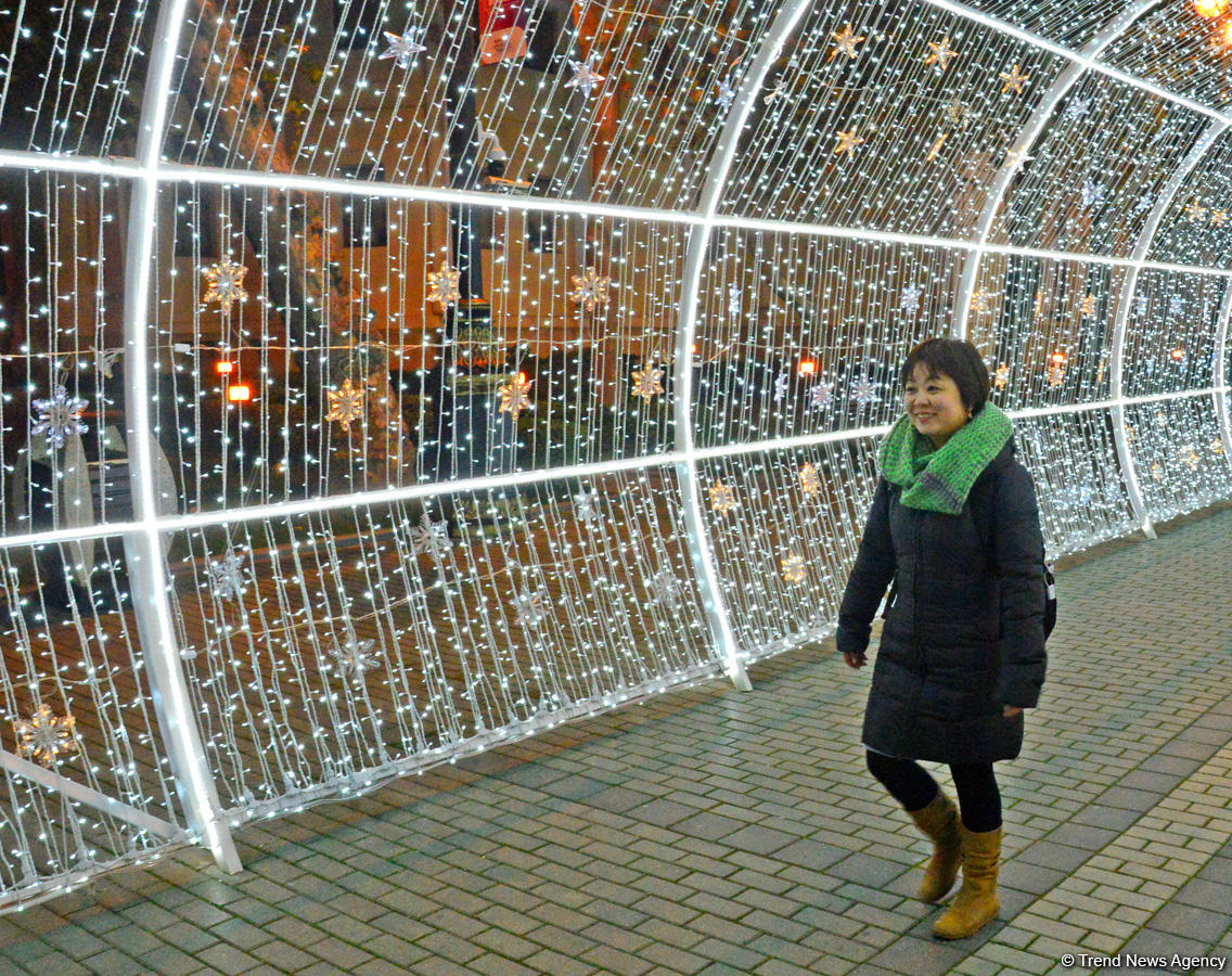 Баку в праздничном убранстве (Фотосессия)