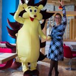 В Баку появился новогодний Ёжик – Дед Мороз и Снегурочка отдыхают (ВИДЕО, ФОТО)