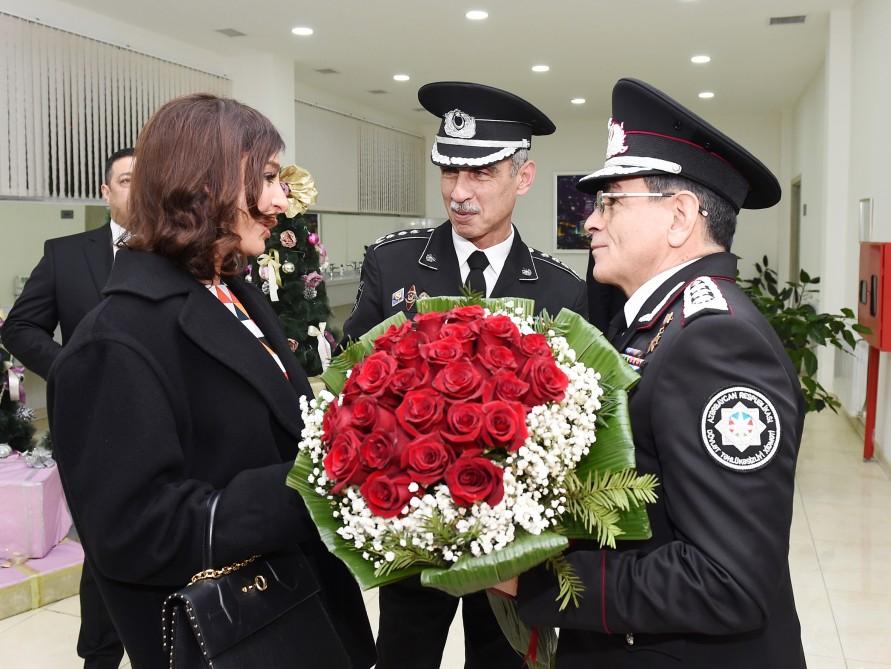 Первый вице-президент Мехрибан Алиева приняла участие в праздничном мероприятии в воинской части СГБ (ФОТО) (версия 3)