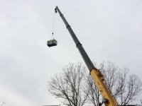 В Баку с крыш домов демонтируются водяные баки (ФОТО)