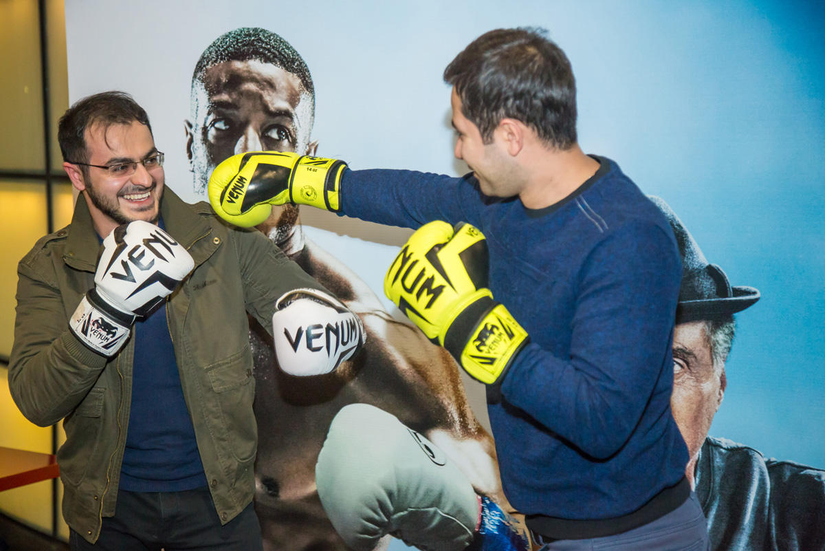 Легенды азербайджанского бокса "нокаутировали" Сильвестра Сталлоне и Майкла Б. Джордана (ВИДЕО, ФОТО)