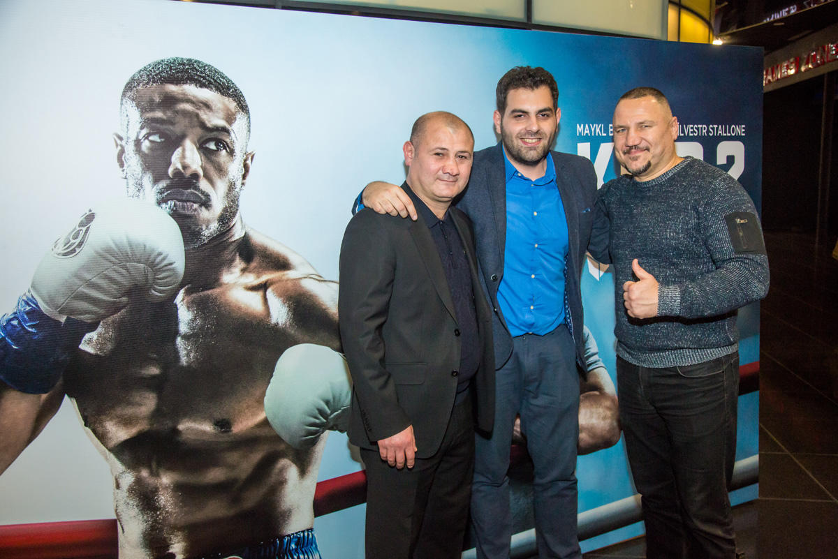 Легенды азербайджанского бокса "нокаутировали" Сильвестра Сталлоне и Майкла Б. Джордана (ВИДЕО, ФОТО)