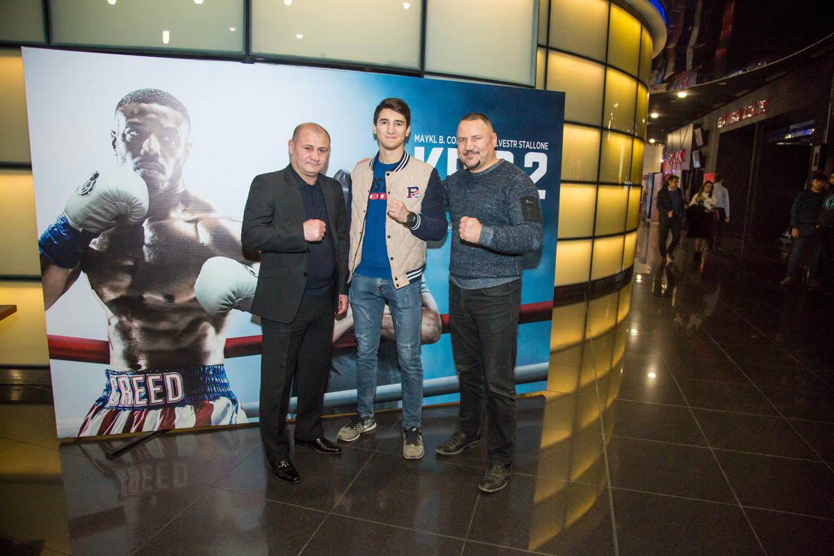 Легенды азербайджанского бокса "нокаутировали" Сильвестра Сталлоне и Майкла Б. Джордана (ВИДЕО, ФОТО)