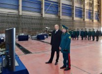 Президент Ильхам Алиев ознакомился с новым пограничным сторожевым кораблем типа “Туфан” (ФОТО)