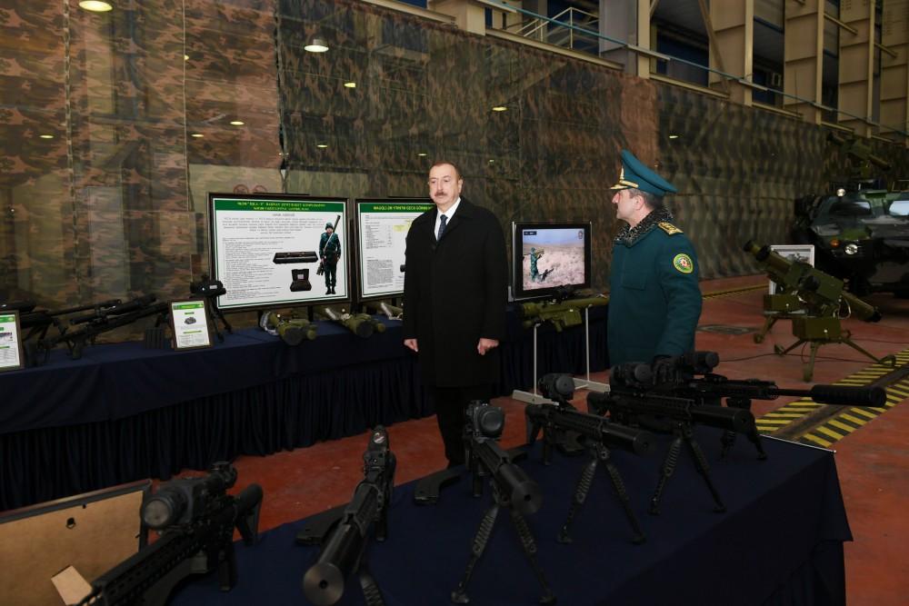 Президент Ильхам Алиев ознакомился с новым пограничным сторожевым кораблем типа “Туфан” (ФОТО)