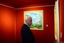 Праздник искусства: в Баку открылась выставка Фидан Алиевой "Жажда жизни" (ФОТО)