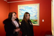 Праздник искусства: в Баку открылась выставка Фидан Алиевой "Жажда жизни" (ФОТО)