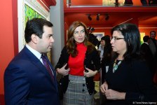 Праздник искусства: в Баку открылась выставка Фидан Алиевой "Жажда жизни" (ФОТО)