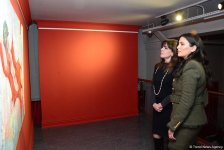 Праздник искусства: в Баку открылась выставка Фидан Алиевой "Жажда жизни" (ФОТО)