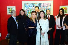 Праздник искусства: в Баку открылась выставка Фидан Алиевой "Жажда жизни" (ФОТО)