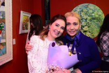 Праздник искусства: в Баку открылась выставка Фидан Алиевой "Жажда жизни" (ФОТО)