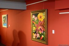 Праздник искусства: в Баку открылась выставка Фидан Алиевой "Жажда жизни" (ФОТО)