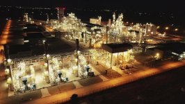 Президент Ильхам Алиев принял участие в открытии завода «SOCAR карбамид» в Сумгайыте (ФОТО)