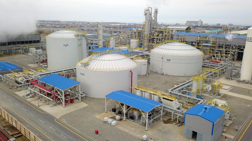 Президент Ильхам Алиев принял участие в открытии завода «SOCAR карбамид» в Сумгайыте (ФОТО)