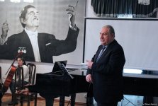 Эйюб Гулиев провел вечер с талантливыми учениками школы имени Рафига Бабаева (ВИДЕО, ФОТО)