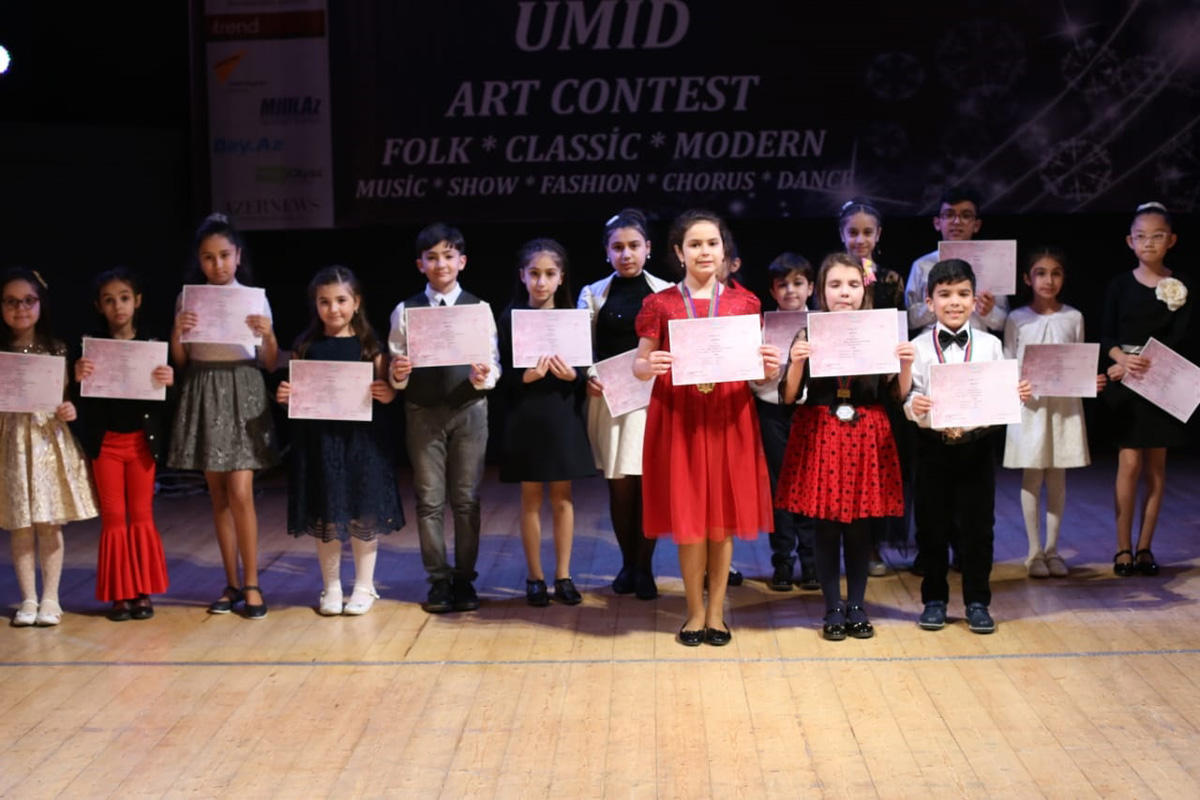 В Баку определены победители международного конкурса Ümid 2019 (ФОТО)