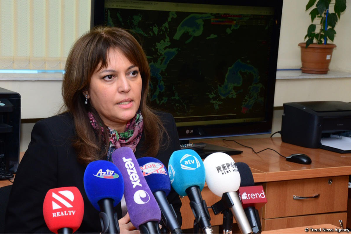 Умайра Тагиева: Нестабильная погода в Азербайджане сохранится до 25 апреля