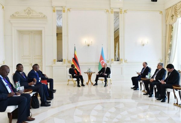 Президент Зимбабве: Уровень развития и инфраструктуры в Азербайджане произвел глубокое впечатление