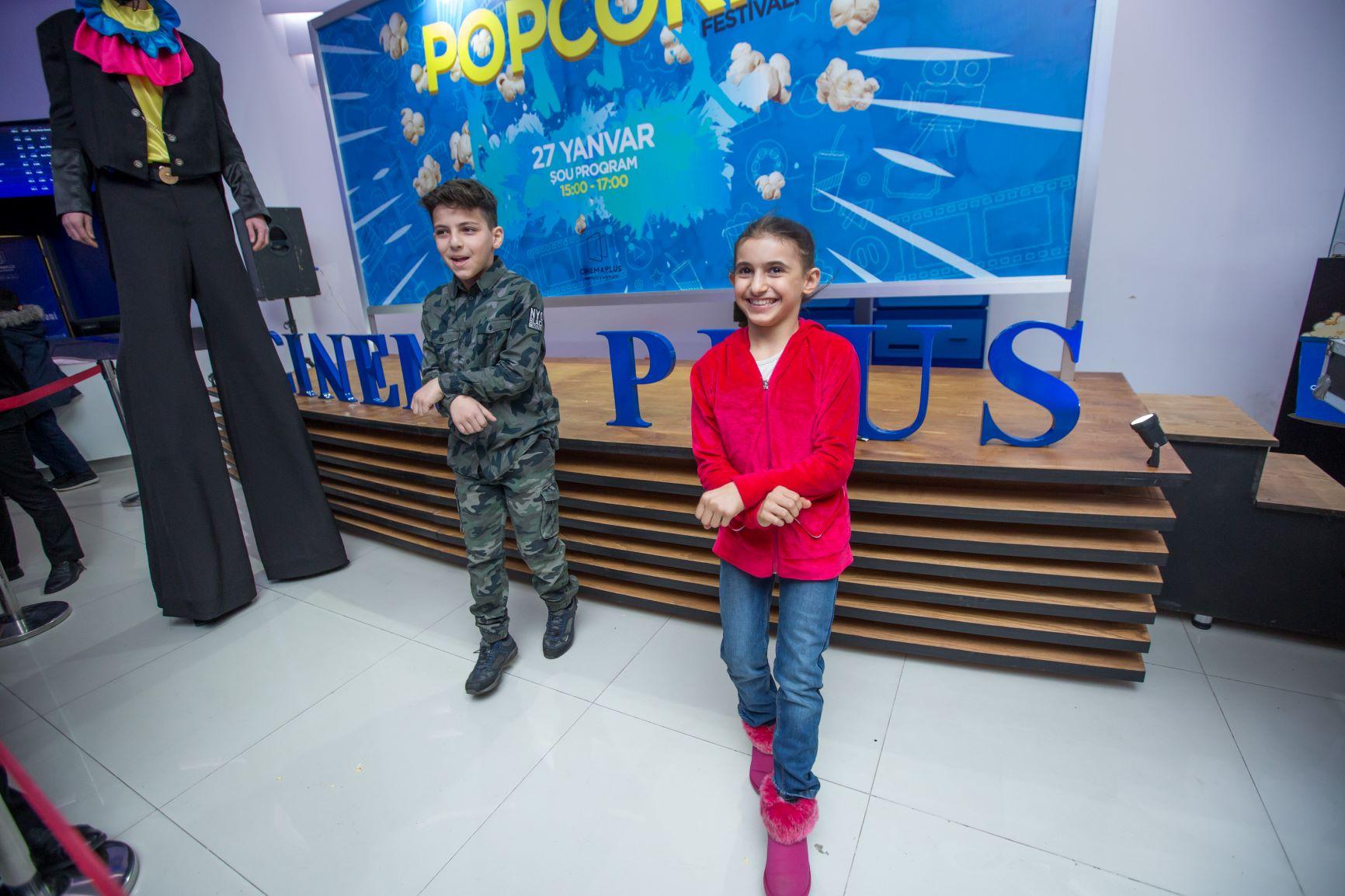 В Баку прошел оригинальный  Фестиваль попкорна (ВИДЕО, ФОТО)