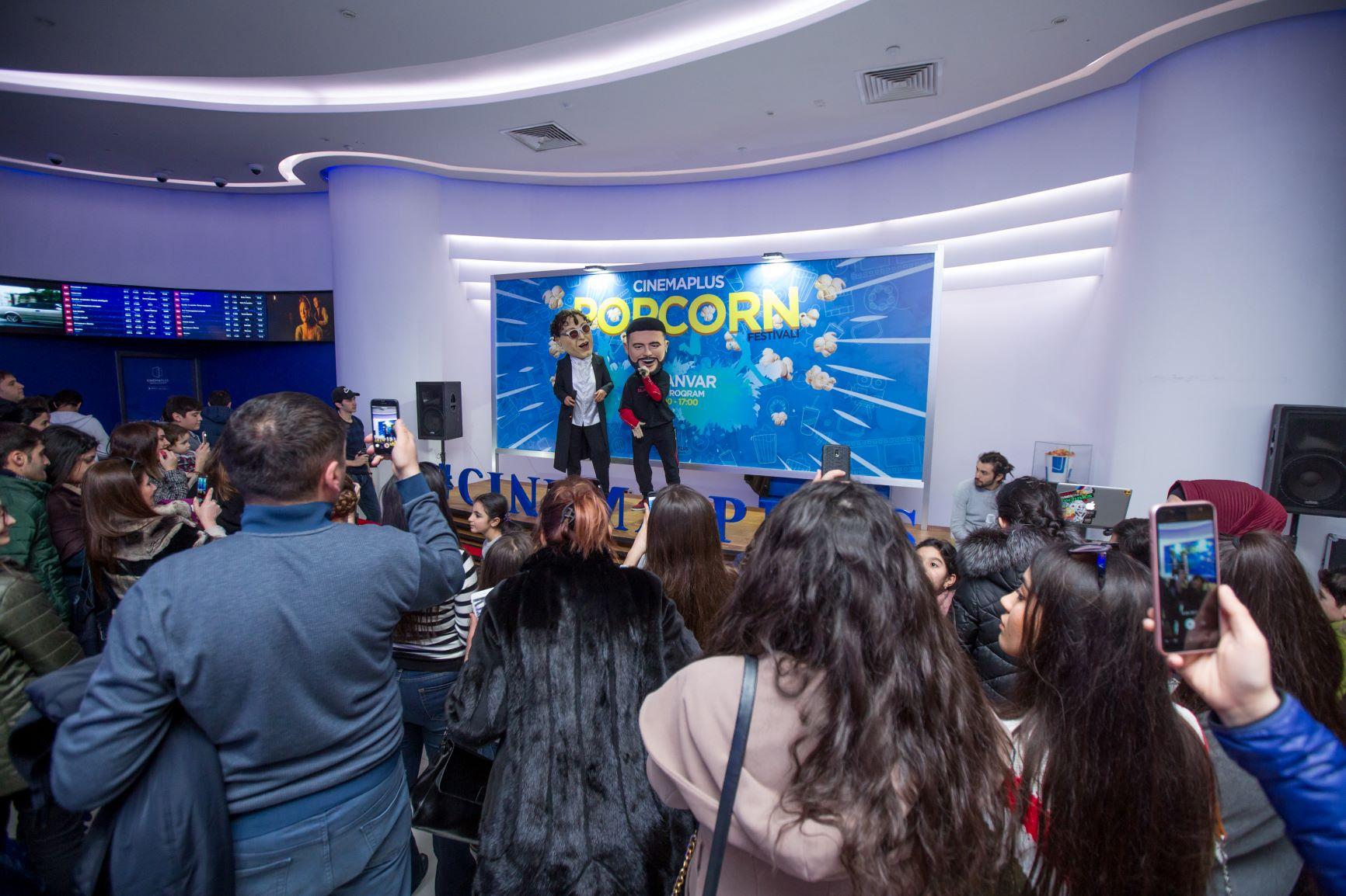 В Баку прошел оригинальный  Фестиваль попкорна (ВИДЕО, ФОТО)