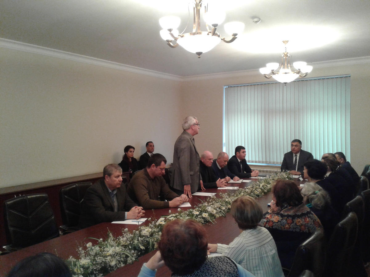 Депутат парламента Азербайджана встретился с представителями русских общин Баку (ФОТО)