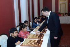 В Культурном центре СГБ Азербайджана проходит шахматный турнир "Молодежь будущего" (ФОТО)