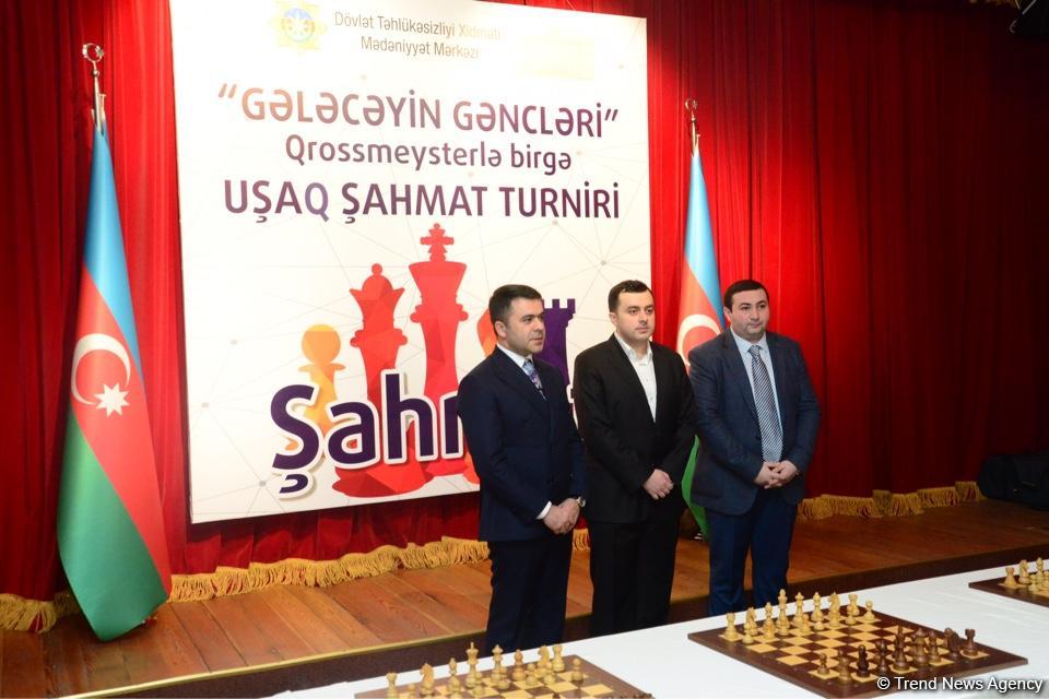 В Культурном центре СГБ Азербайджана проходит шахматный турнир "Молодежь будущего" (ФОТО)