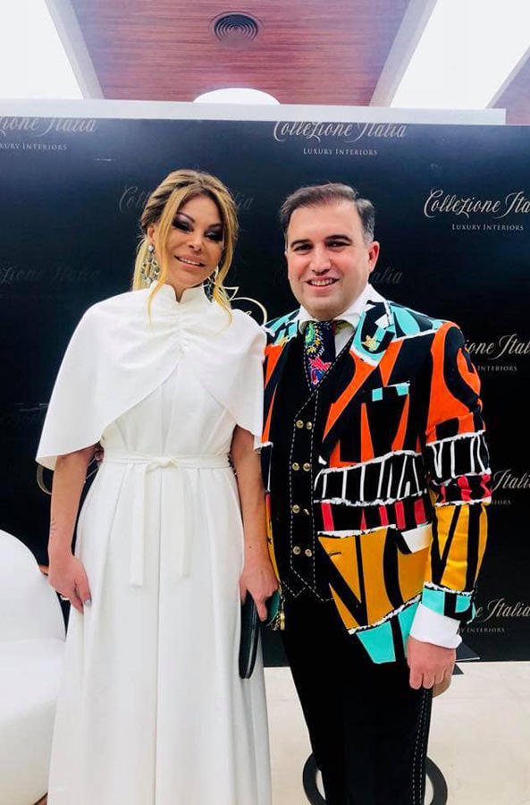 Гаджи Нуран Гусейнов создал бренд цветочных и ярких костюмов (ФОТО)