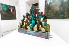 В Баку появились оригинальные инсталляции  "Перпендикулярные истины" (ФОТО)