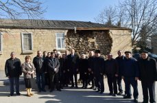 Президент Ильхам Алиев побывал в Шамахе, где произошло землетрясение (ФОТО)