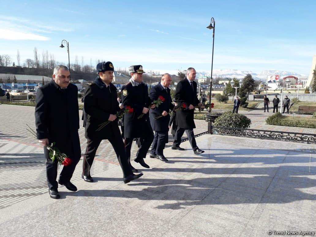 В Губе прошло мероприятие, посвященное 100-летию создания органов безопасности в Азербайджане (ФОТО)