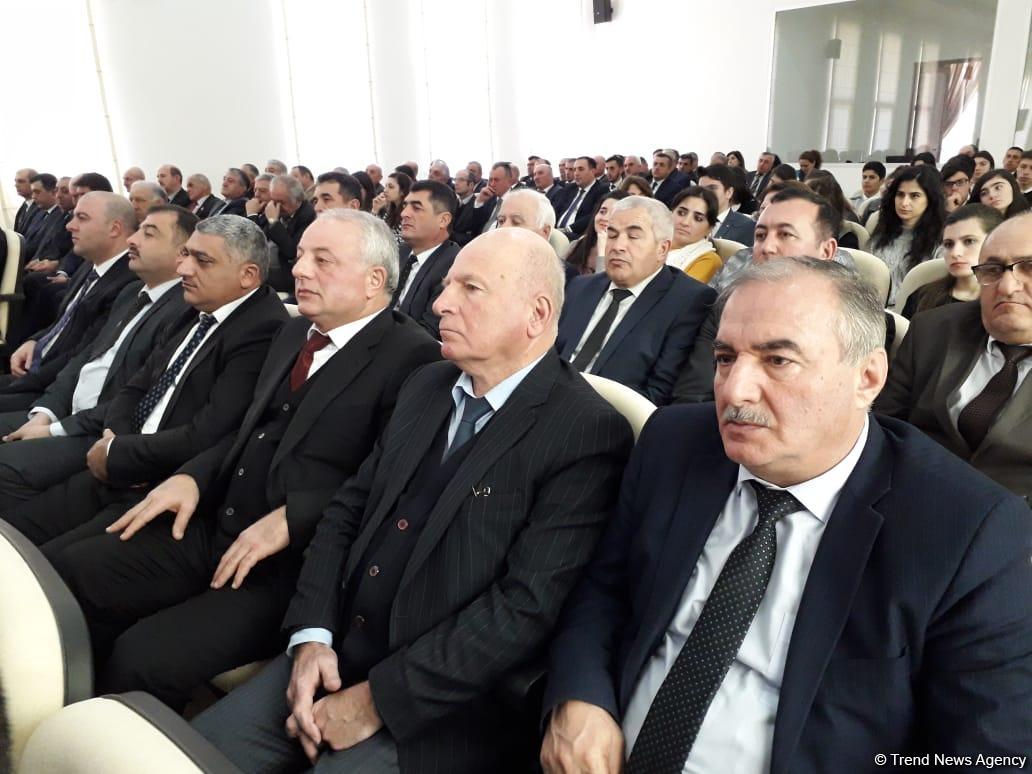 В Губе прошло мероприятие, посвященное 100-летию создания органов безопасности в Азербайджане (ФОТО)