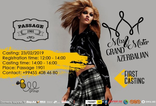 Стартует конкурс Miss & Mister Grand Azerbaijan 2019 (ФОТО)