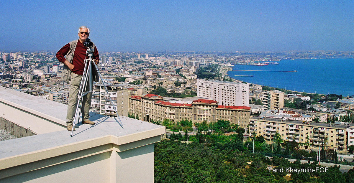 Фарид Хайрулин стал первым фотожурналистом, принятым в Союз архитекторов Азербайджана (ФОТО)