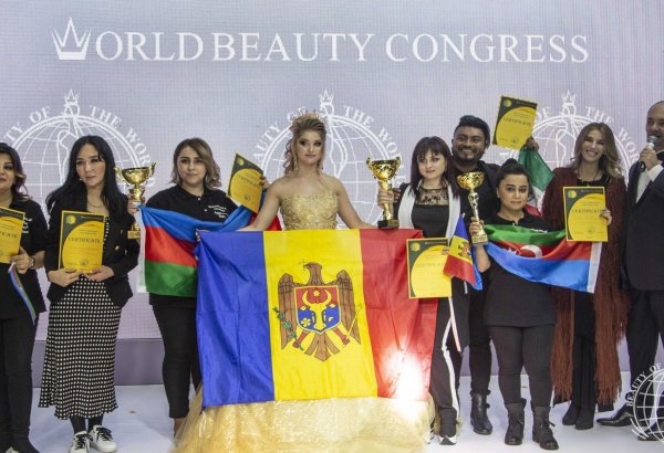 Лучшие в Баку! Определены чемпионы мира по свадебной прическе, макияжу и дизайну (ВИДЕО, ФОТО)