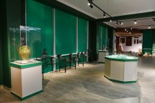 Президент Ильхам Алиев принял участие в открытии историко-краеведческого музея в Бейлагане (ФОТО)