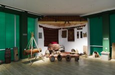 Президент Ильхам Алиев принял участие в открытии историко-краеведческого музея в Бейлагане (ФОТО)