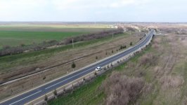 Президент Ильхам Алиев принял участие в открытии автодороги в Бейлаганском районе (ФОТО)