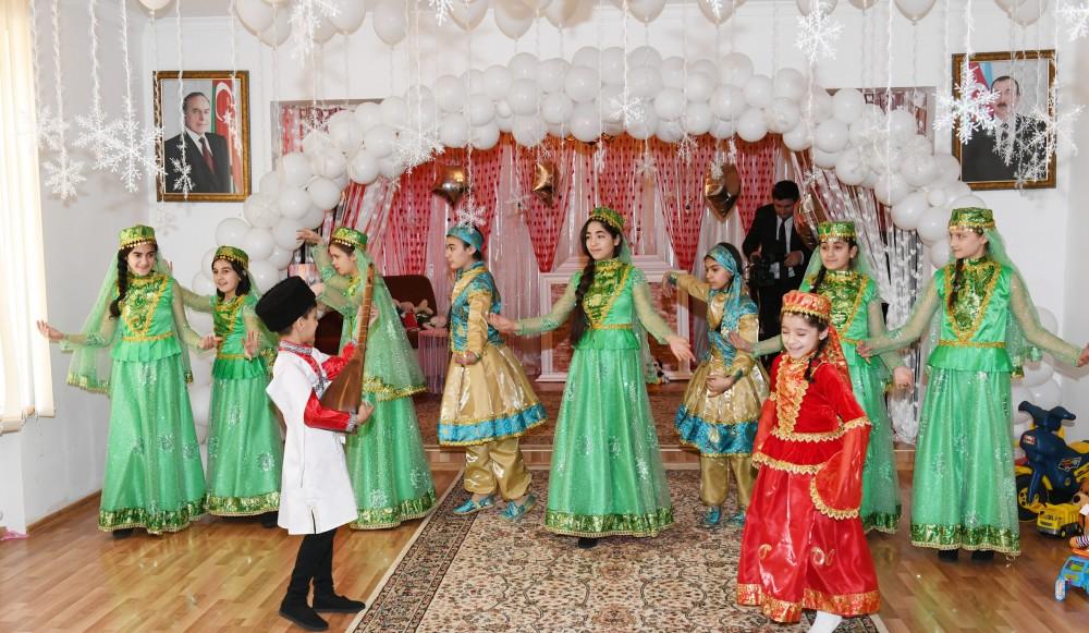 Первый вице-президент Мехрибан Алиева посетила детский дом в Гяндже (ФОТО)