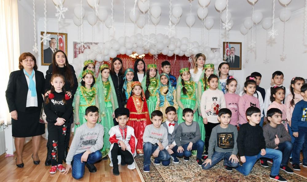 Первый вице-президент Мехрибан Алиева посетила детский дом в Гяндже (ФОТО)