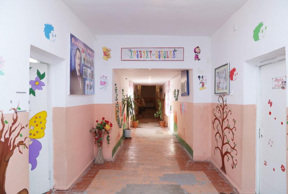 Первый вице-президент Мехрибан Алиева посетила ясли-детский сад в Гяндже (ФОТО)