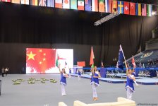 В Национальной арене гимнастики состоялась церемония открытия Кубка мира по прыжкам на батуте и тамблингу (ФОТО)