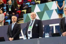 В Национальной арене гимнастики состоялась церемония открытия Кубка мира по прыжкам на батуте и тамблингу (ФОТО)