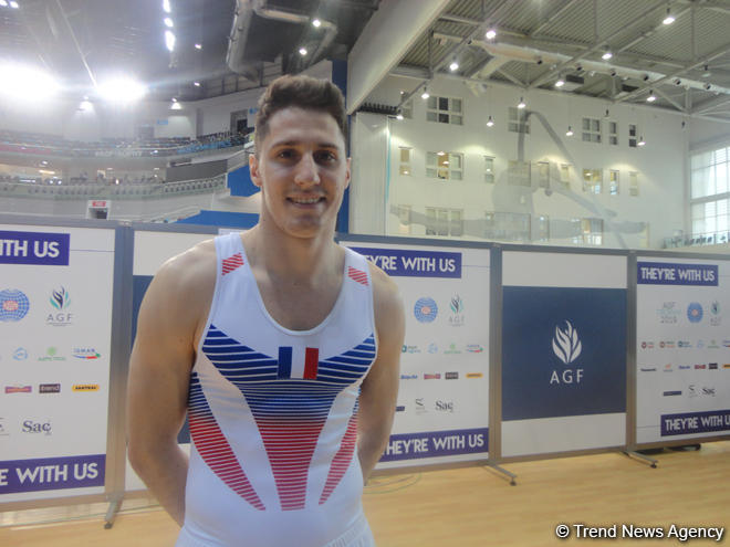 На Кубке мира в Баку чувствуется атмосфера Олимпийских игр - французский спортсмен