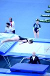 В Баку стартовал второй день соревнований Кубка мира по прыжкам на батуте и тамблингу (ФОТО)