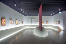 Вице-президент Фонда Гейдара Алиева Лейла Алиева приняла участие в торжественном открытии выставки российских художников-авангардистов в Баку (ФОТО)