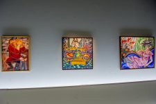 Вице-президент Фонда Гейдара Алиева Лейла Алиева приняла участие в торжественном открытии выставки российских художников-авангардистов в Баку (ФОТО)