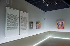 Вице-президент Фонда Гейдара Алиева Лейла Алиева приняла участие в торжественном открытии выставки российских художников-авангардистов в Баку (ФОТО)