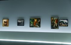 Вице-президент Фонда Гейдара Алиева Лейла Алиева приняла участие в торжественном открытии выставки российских художников-авангардистов в Баку (ФОТО)